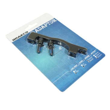 DISC BRAKE ADAPTOR - BRAKCO- FOR MTB --FOR MTB DISC 203 mm POST MOUNT ON FRAME/FORK TO 160mm POST MOUNT. 3700948167243