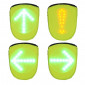 SAC A DOS AVEC SIGNALISATION INTEGREE 48 LEDS AVEC INDICATEUR DIRECTION ET TELECOMMANDE CINTRE SANS FIL (H12xL12cm) - CAPACITE 5L - RECHARGEABLE USB 3700948179857