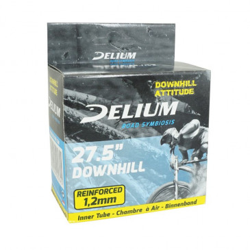 CHAMBRE A AIR VELO 27.5 x 2.20-2.50 DELI RENFORCEE DESCENTE VALVE PRESTA 3700948182307