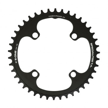 PLATEAU VAE/E-BIKE 4BRA D.104 POUR BOSCH / BROSE / YAMAHA / GIANT / SHIMANO E-STEPS TA E-ONE 42DTS MONO NOIR ALU 7075 NARROW WIDE 3662458017503