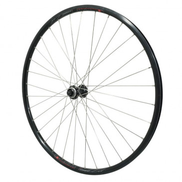 ROUE VTC DISQUE BLOCAGE 700 x 35 - 28" ER20 AVANT NOIR MOYEU SHIMANO ACERA QC400 CENTERLOCK RAYON INOX JANTE 19C 32 RAYONS 3700948200087