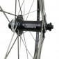 ROUE VTC DISQUE BLOCAGE 700 x 35 - 28" ER20 AVANT NOIR MOYEU SHIMANO ACERA QC400 CENTERLOCK RAYON INOX JANTE 19C 32 RAYONS 3700948200087