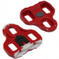 PEDAL CLEAT LOOK KEO RED 9°(PAIR)