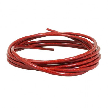 DURITE FREIN DISQUE BRAKCO TYPE AVIATION UNIVERSEL RENFORCE COMPATIBLE SHIMANO SRAM MAGURA ET AUTRES FREIN ROUGE 3M - GAINE HYDRAULIQUE - 3700948195680