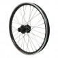 WHEEL FOR MTB 20" -REAR- KARGO DISC/V-brakes FOR E-BIKE - ALUMINIUM BLACK-DOUBLE WALLED- SHIMANO HUB M475 DISC 6 HOLES -CASSETTE 10/9/8 Speed. (REINFORCED) STAINLESS SPOKES 3660429835477