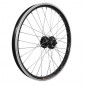 WHEEL FOR MTB 20" -FRONT- KARGO DISC FOR E-BIKE ALUMINIUM -BLACK -DOUBLE WALLED- SHIMANO HUB M475 DISC 6 HOLES- QUCK RELEASE (REINFORCED) STAINLESS SPOKES 3660429835279