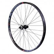 WHEEL FOR MTB - 27.5" PLUS TRUCKY DISC REAR BLACK-CENTERLOCK HUB MT400 11/10SPEED (COMPATIBLE TUBELESS+TUBETYPE) FOR THRU AXLE 12/148 -FOR TYRE 27.5X2.50-3.00- RIM EXT Wd 35 mm. 3660429040420