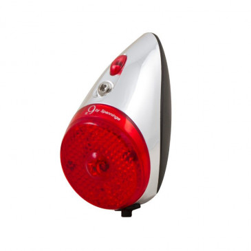 TAILLIGHT ON BATTERY -ON MUDGUARD-SPANNINGA NINE CLASSIC ( ON CARD) 3700948215227