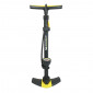 POMPE A PIED MICHELIN ACIER NOIR AVEC MANOMETRE 11BARS RACCORD SWITCH VP/VS 3299738016712