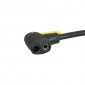 POMPE A PIED MICHELIN ACIER NOIR AVEC MANOMETRE 11BARS RACCORD SWITCH VP/VS 3299738016712