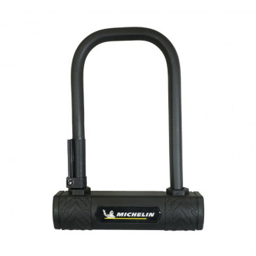 ANTITHEFT FOR BICYCLE -U LOCK MICHELIN 105 x 245mm BLACK - with bracket FOR frame