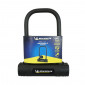 ANTIVOL VELO U MICHELIN 105 x 245mm NOIR AVEC SUPPORT FIXATION AU CADRE 3299738011144