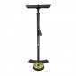 FLOOR PUMP - MICHELIN - STEEL - BLACK-WITH VERY BIG PRESSURE GAUGE 11BARS - SWITCH CONNECTION VP/VS 3299738016385