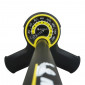 FLOOR PUMP - MICHELIN - STEEL - BLACK-WITH VERY BIG PRESSURE GAUGE 11BARS - SWITCH CONNECTION VP/VS 3299738016385