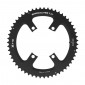 CHAINRING FOR ROAD BIKE- Ø 110 - 4 ARMS- 55T. External for SHIMANO ULTEGRA R8000 / 6800 TA X110 COMPATIBLE SHIMANO 105 5800+R7000/DURA ACE 9000+9100 Black 11 Speed. -.to order with the matching bolt set 3662458009171