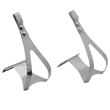 CALE PIED ROUTE ACIER CLASSIC L/XL POUR COURROIE (PAIRE) 3420580507015