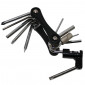 MULTI-TOOL- P2R 11 FONCTIONS - ALLEN KEYS +SCREWDRIVER + CHAIN RIVET EXTRACTOR