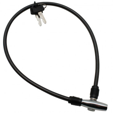 ANTITHEFT FOR BICYCLE - KEY CABLE LOCK P2R Ø 5mm L 65cm