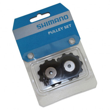 GALET DERAILLEUR SHIMANO 10V. 105 5700/5600 TIAGRA 4600/4500 SORA 3500/3400 DEORE 592/591 ALIVIO 4000/430 ACERA 3000/390 (JEU DE 2) 4524667509554