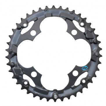 PLATEAU VTT 4BRA D.104 POUR SHIMANO ACERA M361 TRIPLE 42DTS EXTERIEUR ORIGINE 8V. NOIR 4524667276951