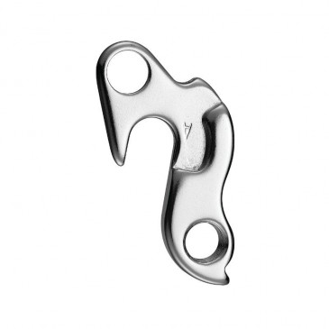 PATTE DE DERAILLEUR ALU MARWI PEUGEOT/SCOTT/ORBEA/QUINTANA/BIANCHI/LOOK/KUOTA/ARGON GH-014 - COMPATIBLE LEADER FOX (VENDU A L'UNITE SUR CARTE) 8590966390144