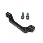 ADAPTATEUR FREIN A DISQUE VTT ARRIERE BRAKCO DISQUE 160mm ETRIER POST-MOUNT SUR CADRE INTERNATIONAL 3700948074817