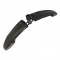 MUDGUARD FOR MTB-FRONT- 26"-27.5"-29" ZEFAL DEFLECTOR FM60 -BLACK- ON FRAME-for TELESCOPIC FORK (SOLD PER UNIT)