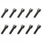VIS POTENCE TETE CONIQUE M5x18mm CHROME (KIT DE 10 VIS) 3700948044018