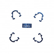 EXTERNAL CIRCLIPS FOR CABLE HOUSING/HOSE-ALUMINIUM BLUE (5 IN BOX) 3700948041468