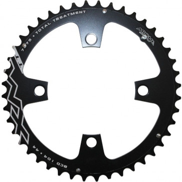 PLATEAU VAE/E-BIKE 4BRA D.104 POUR YAMAHA MICHE 44DTS EXTERIEUR TRIPLE/DOUBLE NOIR 8058258290799
