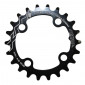 PLATEAU VTT 4BRA D.64 MICHE 22DTS INTERIEUR TRIPLE/DOUBLE NOIR 8058258290836