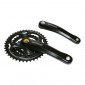 CHAINSET FOR MTB- SHIMANO 7/8 Speed ALTUS BLACK 170mm 42-32-22 (BOTTOM BRACKET 123mm)