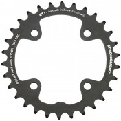 PLATEAU VTT 4BRA D.80 POUR SRAM X0-XX-X9-X7 STRONGLIGHT DOUBLE 30DTS INTERIEUR NOIR CT2 10V. - EPAISSEUR 3.5mm 3700223710416
