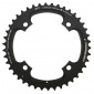 CHAINRING FOR MTB-FOR DOUBLE- 42T. Ø120 2X10 OUTER BLACK CT2 STRONGLIGHT -4 ARMS- 10 Speed FOR 29T. "INNER" -Thickness 5 mm 3700223710355