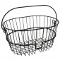 PANIER AVANT ACIER FIL KLICKFIX STANDARDKORB 16L NOIR AVEC ANSE FIXATION SUR CINTRE (41x19x30cm) (LIVRE SANS FIXATION) 4018861001681