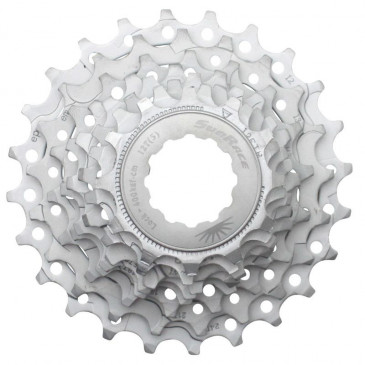 CASSETTE 8V. SUNRACE R86 12-25 ROUTE POUR SHIMANO/SRAM NICKEL (LIVRE EN BOITE) (12-13-15-17-19-21-23-25)