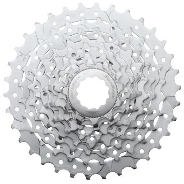 CASSETTE 9 speed SUNRACE 11-34 M96 FOR SHIMANO NICKEL (SUPPLIED IN BOX) (11-12-14-16-18-21-24-28-34) 4710944242096