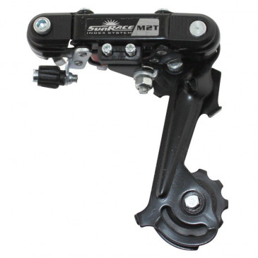 DERAILLEUR VTT ARRIERE SUNRACE 6/7V. CHAPE MOYENNE A VIS (COMPATIBLE SHIMANO) (OFFRE SPECIALE) 4710944225440