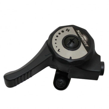 GEAR SHIFTER-FOR MTB- SUNRACE -LEFT- SHIFT- ON CLAMP 3 speed