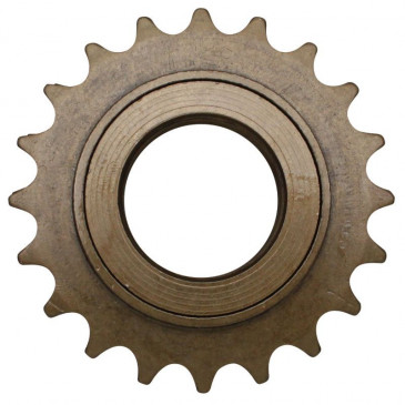 ROUE LIBRE 1V. P2R 20D. BRONZE CHAINE 3.30 ( 1/2"x1/8" CITY/BMX)