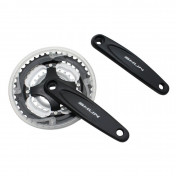 CHAINSET FOR MTB- P2R 7/8 Speed -ALUMINIUM- BLACK 170mm 42-34-24 WITH CHAIN GUARD (BOTTOM BRACKET 119mm) 3700948045176