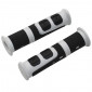 POIGNEE VTT PROGRIP 964 EVO NOIR/BLANC Ø22mm L120mm PREDECOUPE POUR 90mm (PAIRE) 0801766009067