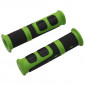 HAND GRIPS FOR MTB- PROGRIP 964 EVO BLACK/GREEN Ø22mm L120mm Pre-cut for 90 mm (PAIR)