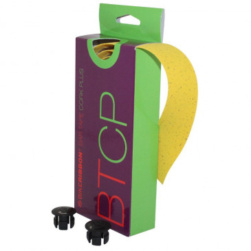 RUBAN DE GUIDON / CINTRE BIKE RIBBON CORK PLUS JAUNE AVEC LIEGE 8027312000124