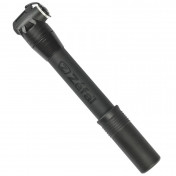 MINI PUMP -MTB- ZEFAL Z CROSS AL -FULL ALUMINIUM- BLACK MAT 7 BARS 230mm VS/VP 156g 3420588515142