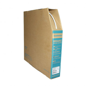 GAINE DE FREIN SHIMANO SLR BLANC 5mm (ROULEAU DE 40M) 4524667603146
