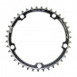 PLATEAU ROUTE 5BRA D.135 MICHE 39DTS INTERIEUR POUR CAMPAGNOLO ALU NOIR ALU (AXE CARRE) 9/10V. 8058258290584
