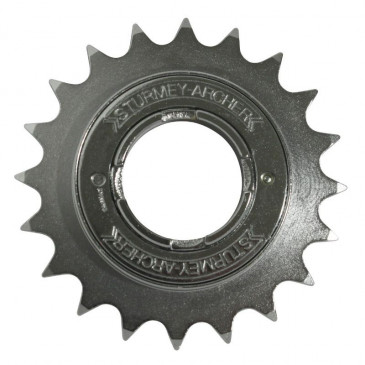 FREEWHEEL 1 Speed SUNRACE 20T. SILVER -FOR CHAIN 2.38 - 1/2x3/32 - In box.