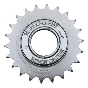 ROUE LIBRE 1V. SUNRACE / STURMEY ARCHER 22D. ARGENT CHAINE 3.30 - 1/2"x1/8" (EN BOITE) 4710944239591