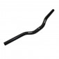 HANDLEBAR- FOR URBAN BIKE- SINGLE SPEED / FIXIE -ALUMINIUM BLACK Ø25,4 W480 -RISE 25mm